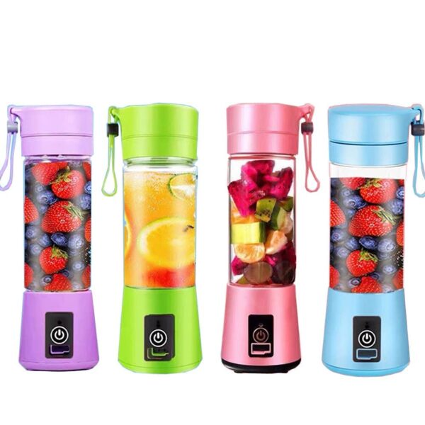 - Portable nutri mix blender za voce i povrce. Zapremina 380 ml. Puni se preko USB prikljucka. Kompaktnog dizajna i visefunkcionalan. Izradjen je od novih netoksicnih PP i PC matierijala. Poseduje duplu zastitu na prekidacu, kao i zastitu od praznjenja baterije. Lako i jednostavno odrzavanje i ciscenje. Jedna casa soka se moze izblendovati za manje od jednog minuta. Boja roze. U kompletu se dobija blender, kabl za USB punjenje. Vodite racuna o vasem zdravlju, spremajte svakodnevno sveze sokove od voca i povrca.