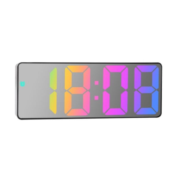 1000025429 - Digitalni LCD satovi su moderni, praktični uređaji za prikazivanje vremena i drugih informacija. Naš digitalni LCD sat je izrađen od kvalitetnih materijala i dizajnirane tako da bude izdržljiv i lakši za nošenje. Ima LCD ekran koji prikazuje vreme u duginim bojama, datum i temperaturu prostorije. Ukoliko tražite sat koji je modernog dizajna i ima mnogo korisnih funkcija, onda je naš digitalni LCD sat pravi izbor za vas.