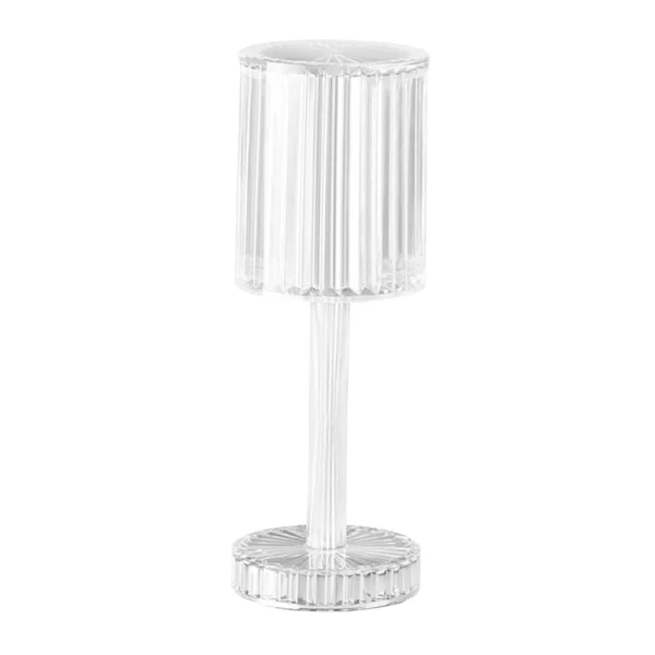 3844086641 1 - Ova dekorativna kristalna stona lampa je pravi pogodak za bilo koji enterijer. Dizajnirana je sa prelepim kristalima koji odbijaju svetlost i stvaraju sjajne efekte u prostoriji. Lampa se sastoji od čvrstog metalnog postolja na kojem se nalazi ukrasni abažur. Abažur je obložen finim, prozirnim materijalom koji dodatno pojačava svetlosne efekte. Ovaj proizvod je idealan za ukrašavanje dnevnih soba, spavaćih sobah i hodnika. Sve u svemu, ova dekorativna kristalna stona lampa je elegancija u svom najboljem izdanju i sigurno će dodati sjaj i glamur vašem domu.