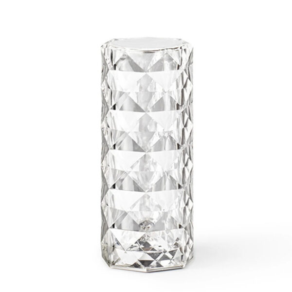 Acrylic Crystal Desk Lamp Touch Atmosphere Table Lamp Diamond Light Decor LED charging touch acrylic rose 1.jpg Q90 1.jpg 3 1 - Diamond lampa je ukrasna lampa koja ima dizajn inspirisan dijamantom. Ova lampa je veoma pogodna za uređenje i osvetljenje spavaćih soba, dnevnih soba, kancelarija i svakog ugla vašeg doma ili poslovnog okruženja. Diamond lampe se mogu kombinovati sa drugim ukrasnim elementima u prostoriji i doprineti stvaranju željenog ambijenta. Savršena kao noćna lampa u vašoj spavaćoj sobi ili kao dekoracija u vašoj dnevnoj sobi. Takođe je savršen poklon za prijatelje i decu.