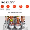 Električna pećnica Sokany 6111 za roštilj bez dima - Image 2