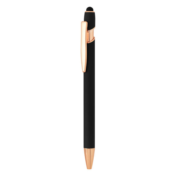1108210 003 - ARMADA GOLD, metalna „touch“ hemijska olovka, crna