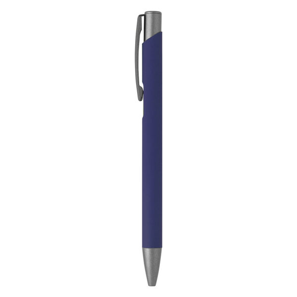 1108520 001 - OGGI SOFT GRAY, metalna hemijska olovka, plava