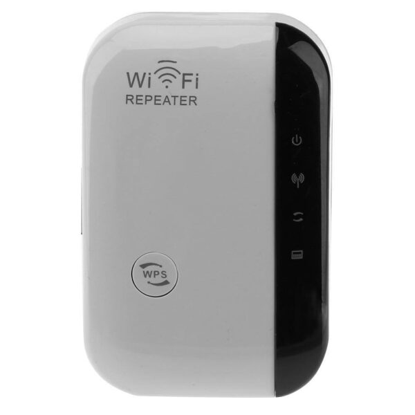 117633437 3171121786299012 5254737311048396724 o 1 - Veoma lako konfigurisanje – plug & play Wifi Repeater/ router 802.11N/B/G Domet: do 100m Brzina: 300Mbps Primena : mreže 2.4GHz Jačina signala : 14-17dBm  (zavisi od brzine povezivanja, manja brzina – veća snaga) Integrisana 2dBi antena Produžava signal za wireless – bezični internet signal, za proširenje dometa signala postojeće Wi-Fi mreže Idealno za kuće (spratove gde je slab Wi-Fi signal), dvorišta, veće poslovne ili privatne objekte Mrežni kabl dužine oko 1m za konfiguraciju uređaja