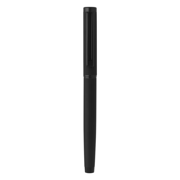 1417210 006 - MAXIMUS, metalna hemijska i roler olovka u setu, crna
