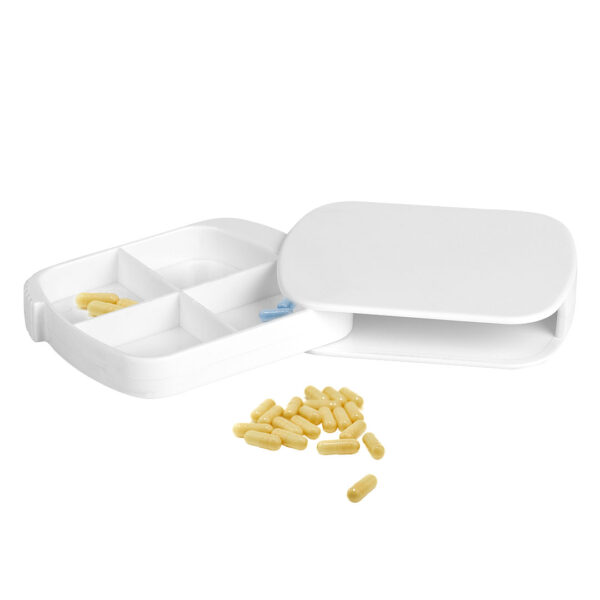 3213090 003 - PILL BOX, plastična kutijica, bela
