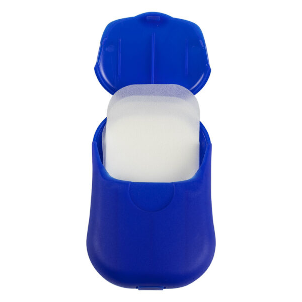 3222623 002 - SOAP, listići sapuna u plastičnom pakovanju, 15 kom, rojal plavi