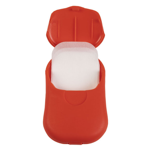 3222630 002 - SOAP, listići sapuna u plastičnom pakovanju, 15 kom, crveni