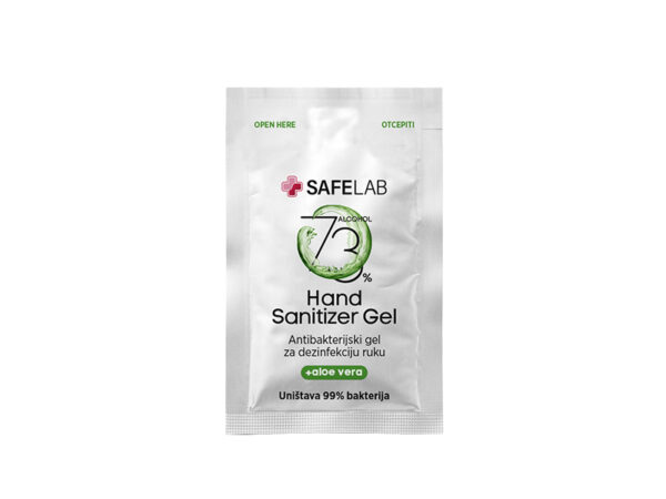 3223090 001 - DEZ GEL MINI, antibakterijski gel za dezinfekciju ruku, 2.5 ml, beli