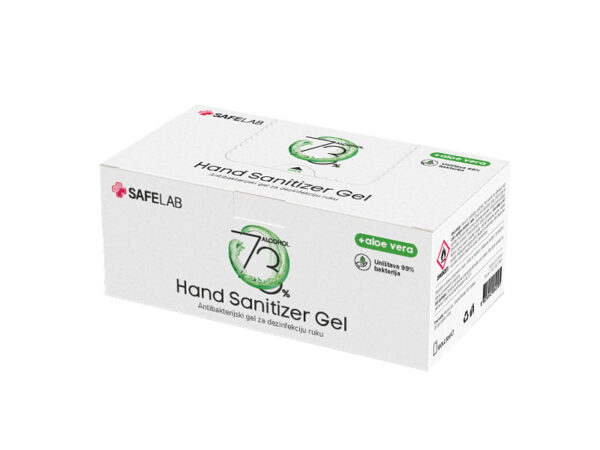 3223090 003 - DEZ GEL MINI, antibakterijski gel za dezinfekciju ruku, 2.5 ml, beli