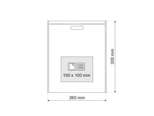 3409910 101 - POLLY MINI, varena torba, crna