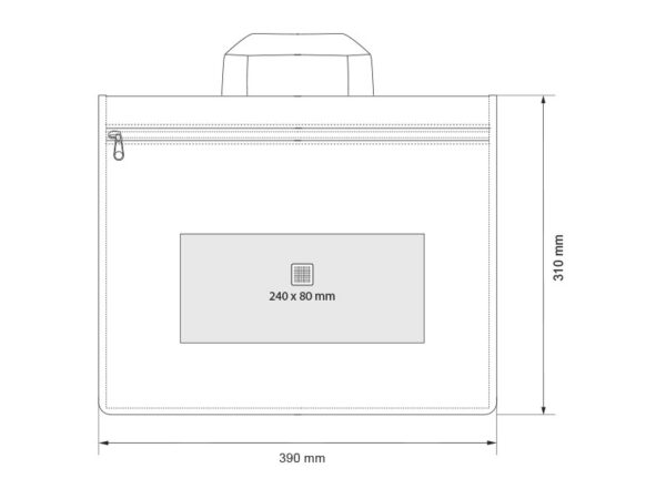 3424310 101 - CARTELLA, konferencijska torba, crna