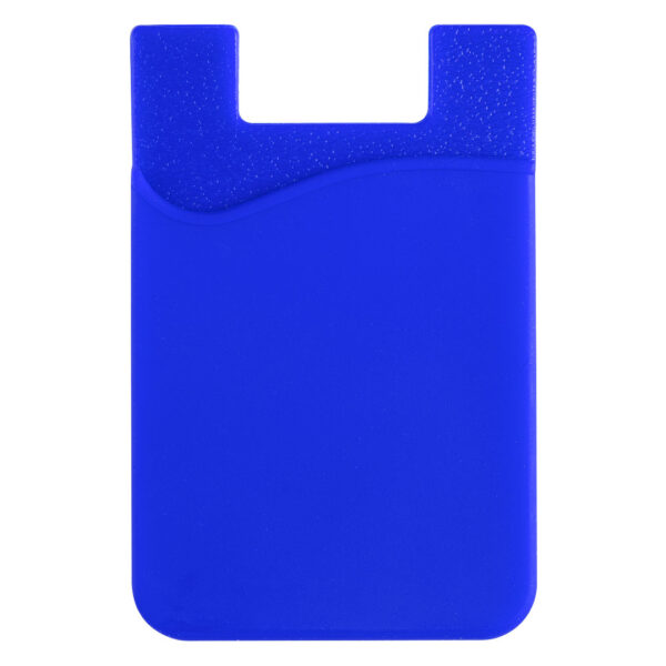3701623 001 - POCKET, silikonski držač kartica za telefon, rojal plavi