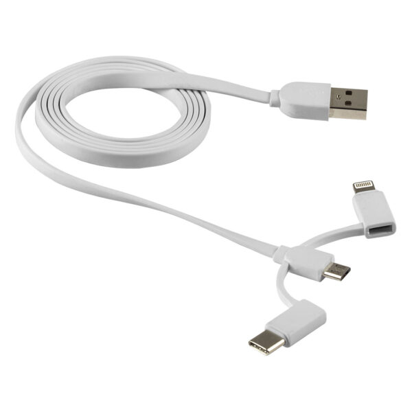 3762090 001 - USB kabl 3 u 1 odgovara za iPhone i Android