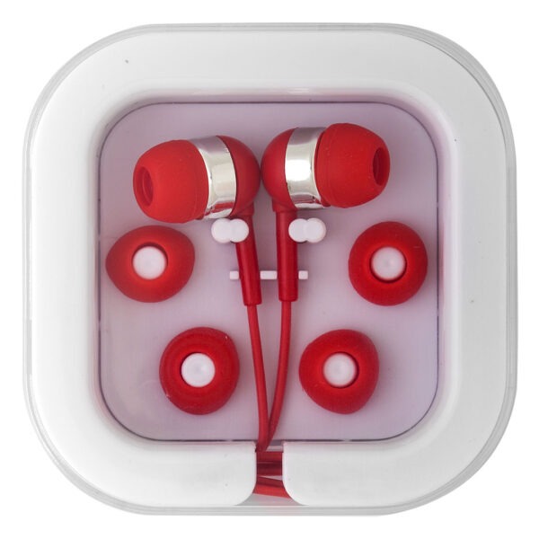 3780030 001 - Slušalice za mobilne telefone, tablete i audio uređaje dužine 115 cm, u plastičnoj poklon kutiji