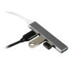 PIVOT, usb razdelnik sa 4 usb ulaza, tamno sivi - Image 2