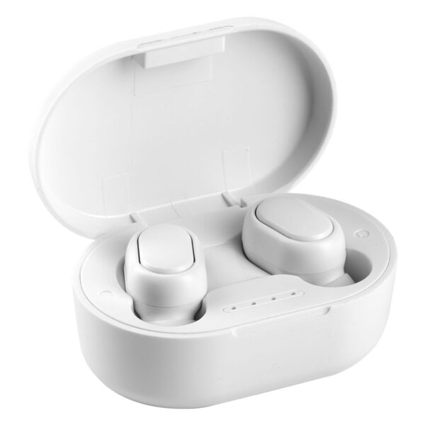 3793890 002 - Bežične stereo i handsfree slušalice, sa kutijom za odlaganje i punjenje i punjivom baterijom od 300 mAh u poklon kutiji