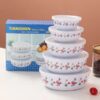 Emajlirane činije sa poklopcima  – Set 5komada