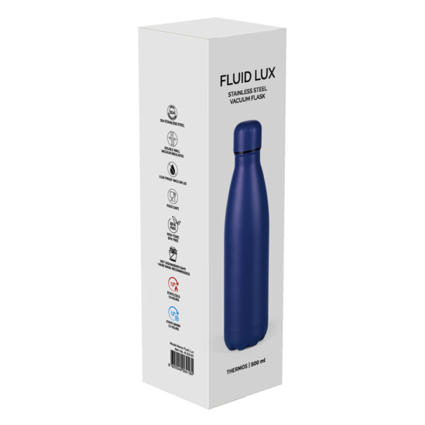 4111320 003 - FLUID LUX, termos, 500 ml, plavi