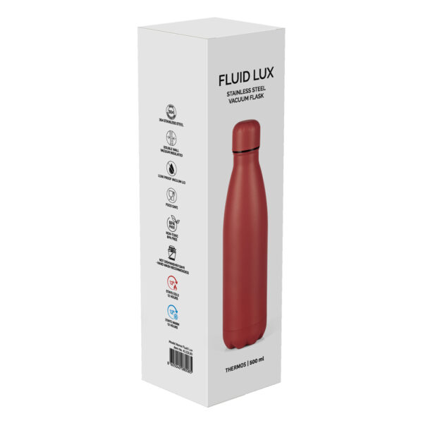 4111330 003 - FLUID LUX, termos, 500 ml, crveni