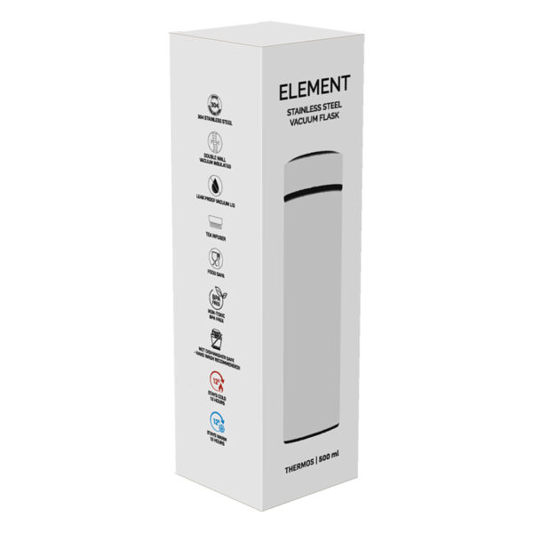 4111690 003 - ELEMENT, termos, 500 ml, beli