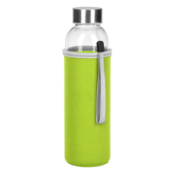 4112051 001 - PRIMAVERA, sportska boca sa neopren navlakom, 500 ml, svetlo zelena