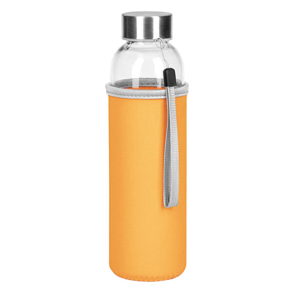 4112060 001 - PRIMAVERA, sportska boca sa neopren navlakom, 500 ml, narandžasta