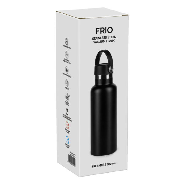 4114010 003 - FRIO, termos, 500 ml, crni