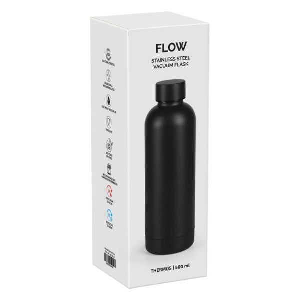 4114210 003 - FLOW, termos, 500 ml, crni