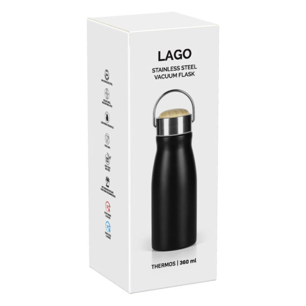 4114310 003 - LAGO, termos, 360 ml, crni