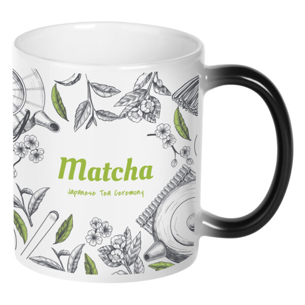 4406510 003 - MAGIC MUG, keramička šolja za sublimaciju, 325 ml, crna