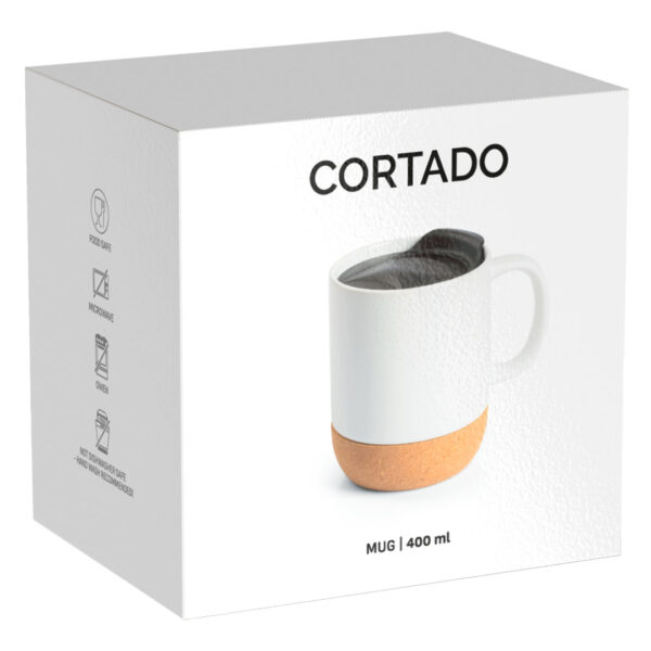 4412590 003 - CORTADO, keramička šolja, 400 ml, bela