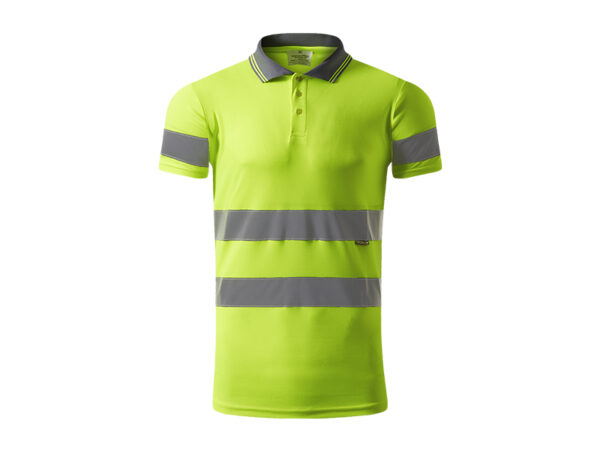 5005341 003 - VISION POLO, sigurnosna polo majica, neon žuta