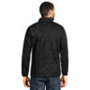 JUMPER, melirana dukserica sa visokom kragnom, crna - Image 3