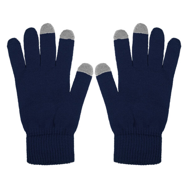 5301520 001 - TOUCH GLOVE, rukavice sa tri aktivna „touch“ prsta, plavi, L/XL