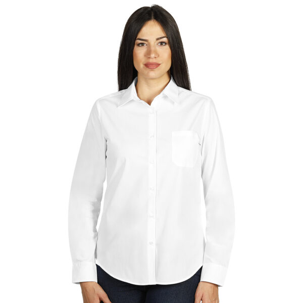 5500290 001 - BUSINESS LSL WOMEN, ženska košulja dugih rukava, bela