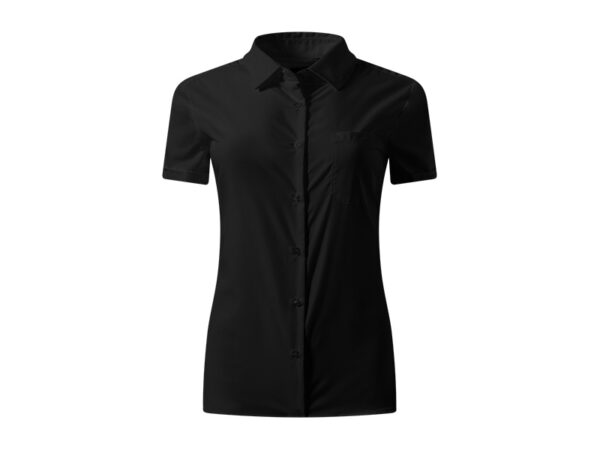 5500410 003 - BUSINESS SSL WOMEN, ženska košulja kratkih rukava, crna