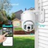 Spoljna Rotirajuća PTZ IP Wifi Kamera Za Video Nadzor IP66 - Image 3