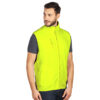 POLARIS VEST, prsluk od brušenog polara, neon žuti - Image 2