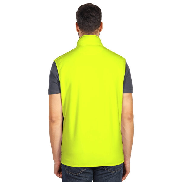 5700741 003 1 - POLARIS VEST, prsluk od brušenog polara, neon žuti