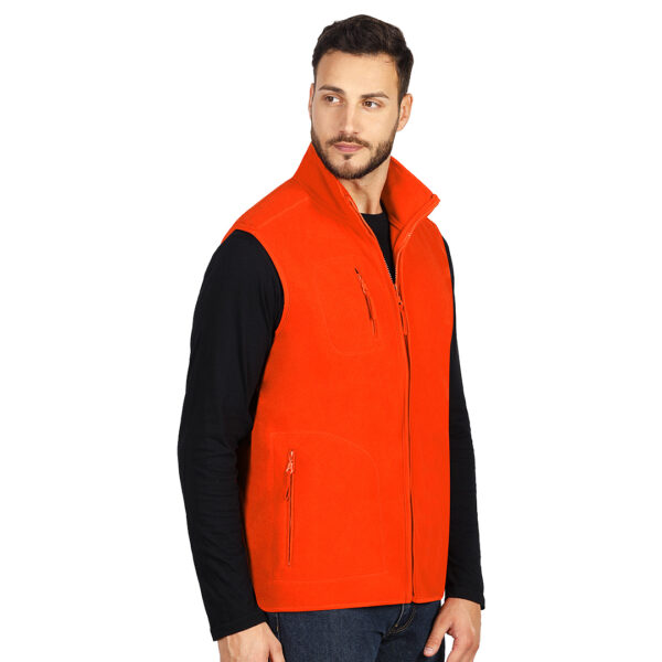 5700760 002 - POLARIS VEST, prsluk od brušenog polara, narandžasti