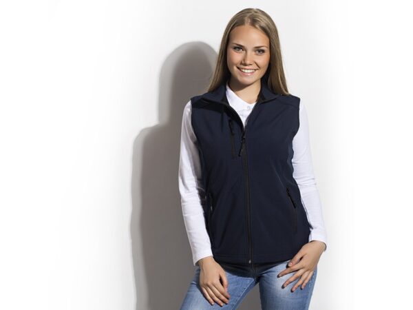 5702020 001 1 - FEEDBACK WOMEN, ženski softshell prsluk, plavi