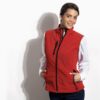 FEEDBACK WOMEN, ženski softshell prsluk, crveni