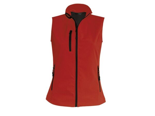 5702030 002 1 - FEEDBACK WOMEN, ženski softshell prsluk, crveni