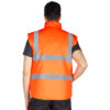 SAFETY DUO, sigurnosni prsluk sa dva lica, neon narandžasti - Image 3