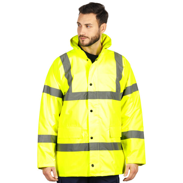 5704441 001 - TRAFFIC, sigurnosna zimska jakna, neon žuta