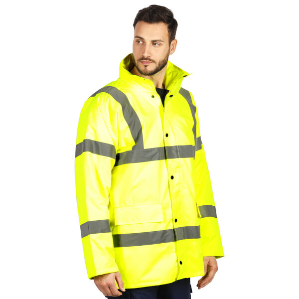 5704441 002 - TRAFFIC, sigurnosna zimska jakna, neon žuta