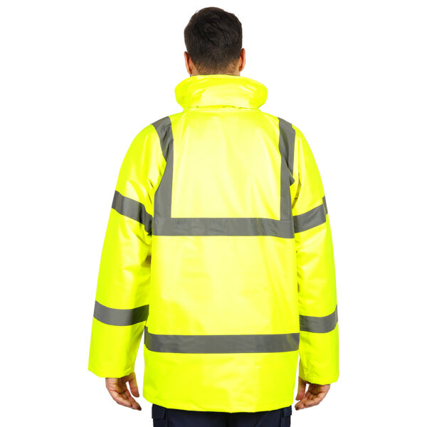 5704441 003 - TRAFFIC, sigurnosna zimska jakna, neon žuta