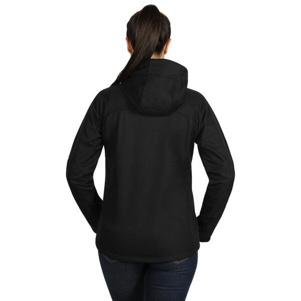 5704910 003 - BLACK PEAK WOMEN, ženska softšel jakna sa kapuljačom crna