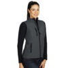 SKIPPER VEST WOMEN, ženski softšel prsluk, tamno sivi - Image 2